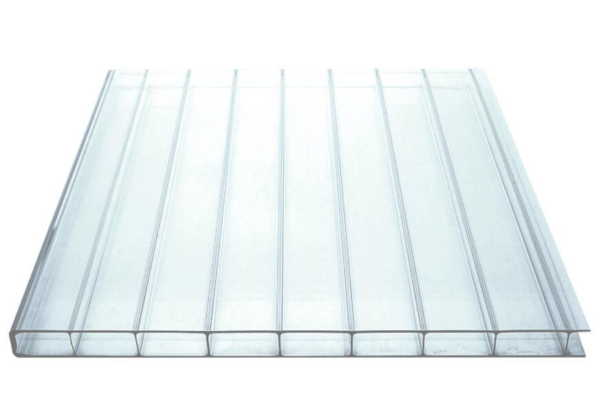 Bison Ultra 1 Polycarbonat Doppelstegplatten 16mm klar/farblos