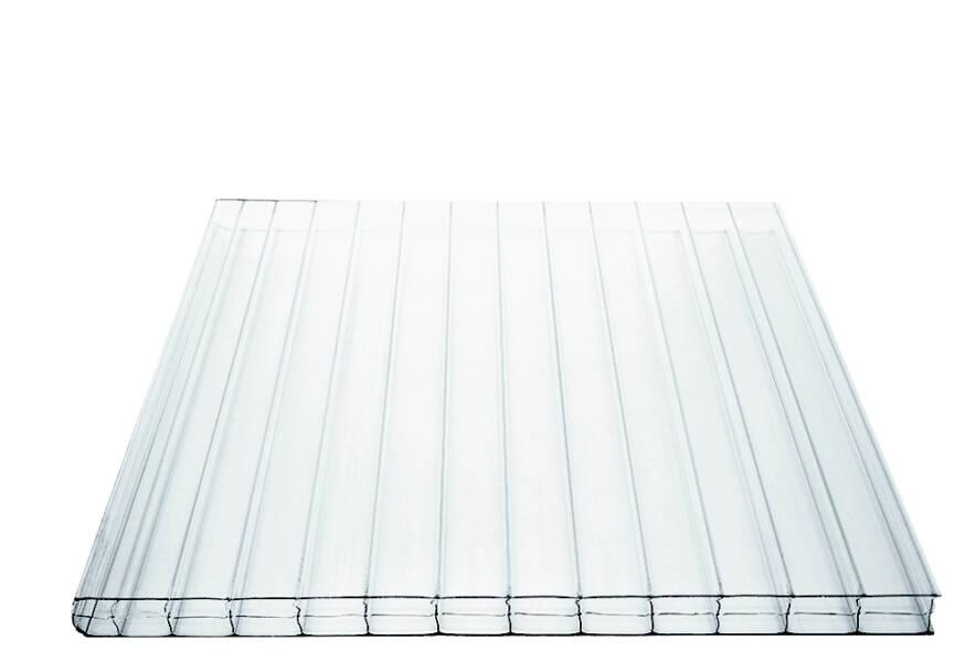 Bison Ultra 23 Polycarbonat Doppelstegplatten 16mm Eco klar/farblos